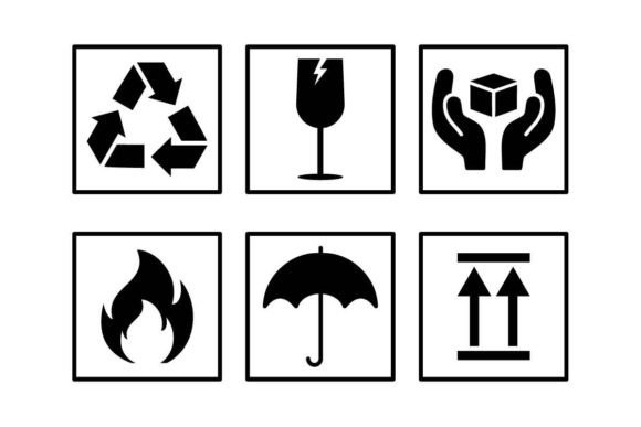 Download Common and Warning Symbol Set - Symbol set Collection
