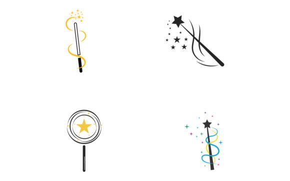 Download Vector Magic Wand Logo Icon - Icon Collection