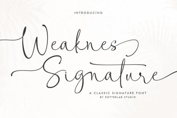 Download Weaknes Signature - Nature Collection