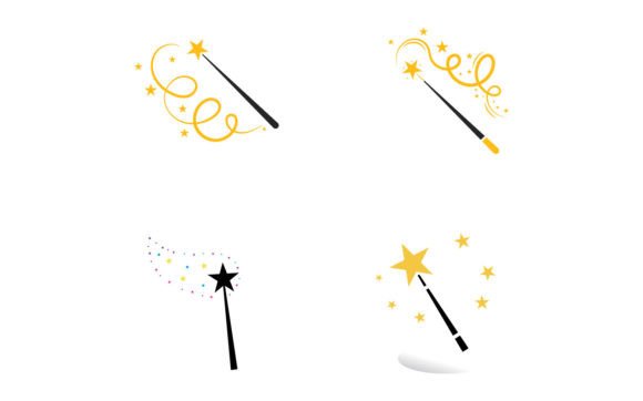 Download Vector Magic Wand Logo Icon - Icon Collection
