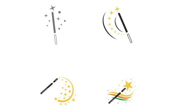 Download Vector Magic Wand Logo Icon - Icon Collection