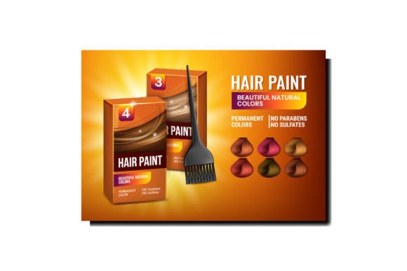 Download Hair Paint Cosmetology Promotion Banner - Premium Resources