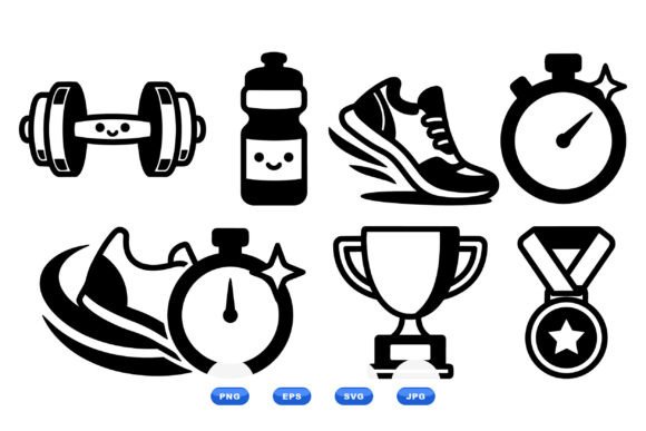 Download Fitness Icon SVG Collection - Icon Collection