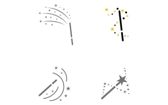 Download Vector Magic Wand Logo Icon - Icon Collection