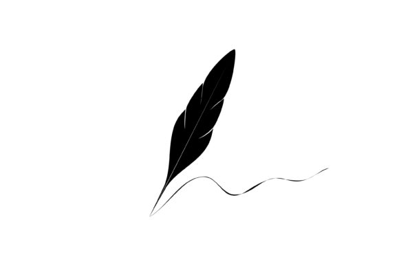 Download Quill Feather Pen Signature Logo Design - Nature Collection